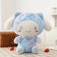thumbnail image 5 of Sanrio-peluche de dibujos animados Kawaii Kuromi, Hello Kitty, My Melody Pillow, muñecos de peluche suaves, juguetes para niños, regalos de decoración de Navidad, 40cm3422, 5 of 5