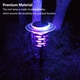 thumbnail image 4 of Soidarity Lámpara de luz Dispositivo antimosquitos a prueba de agua Luz de señuelo alimentada por energía solar Multicolor 2 modos Barbacoa LED Ropa Deportiva, Zapatos Soidarity OD023433-00, 4 of 6