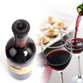 thumbnail image 3 of Wine Vacuum Stopper Set of 6, Food-Grade Rubber Bottle Sealer, Universal Fit for All Wine Bottles, Airtight Preserver Keeps Wine Fresh up to 7 Days, Dishwasher-Safe, , 6 * Vacuum Wine Stoppers, 3 of 7
