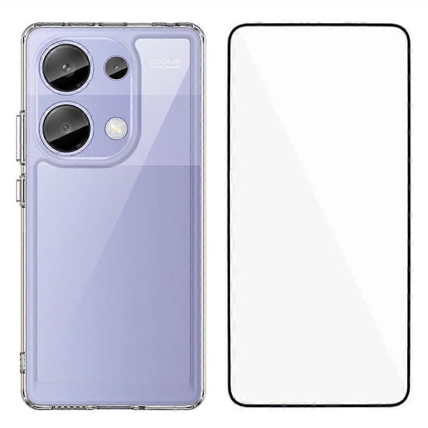 WANLONFENG MF Series for Xiaomi Redmi Note 13 Pro 4G Poco M6 Pro 4G Case TPU Acrylic Clear Phone Cov