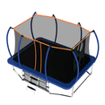 thumbnail image 4 of 8X14FT Trampoline for Kids and Adults,Large Rectangle Trampoline with Enclosure Net,Blue, 4 of 11