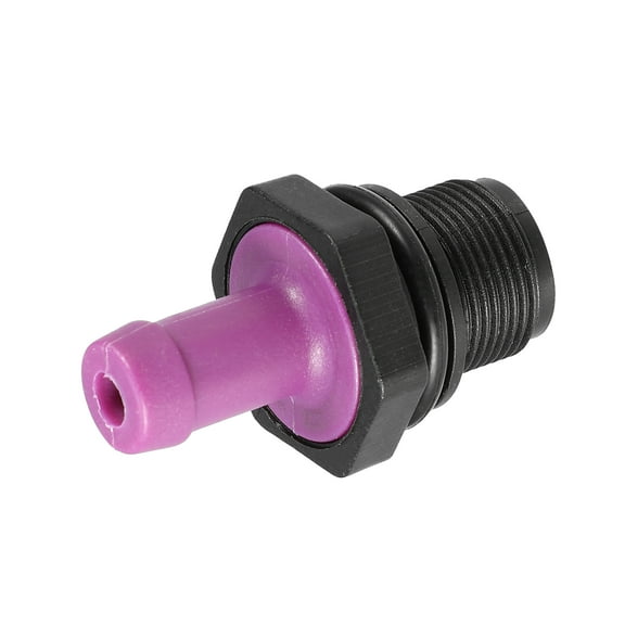 Unique Bargains PCV Valve Exhaust Valve Fittings No.118105H71A for Nissan Versa Kicks Purple and Black