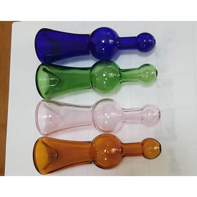 Glass Oil Burner Pipes Mini Glass Durable Reusable Mini Portable Glass Smoking Pipe Convenient Carry Fashionable
