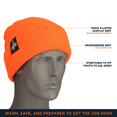 thumbnail image 3 of RefrigiWear Fat Cap - 4-Layer Acrylic Knit, Superior Warmth, Stretch Fit, Cold Weather Protection, 3 of 6