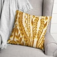 thumbnail image 3 of Creative Products Large Ikat Orange Yellow Pattern 20x20 Indoor / Outdoor Pillow, 3 of 3