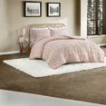 thumbnail image 4 of Elegant Pink Jacquard Bedding Set Hypoallergenic Polyester Modern Bedroom Comfort, 4 of 12