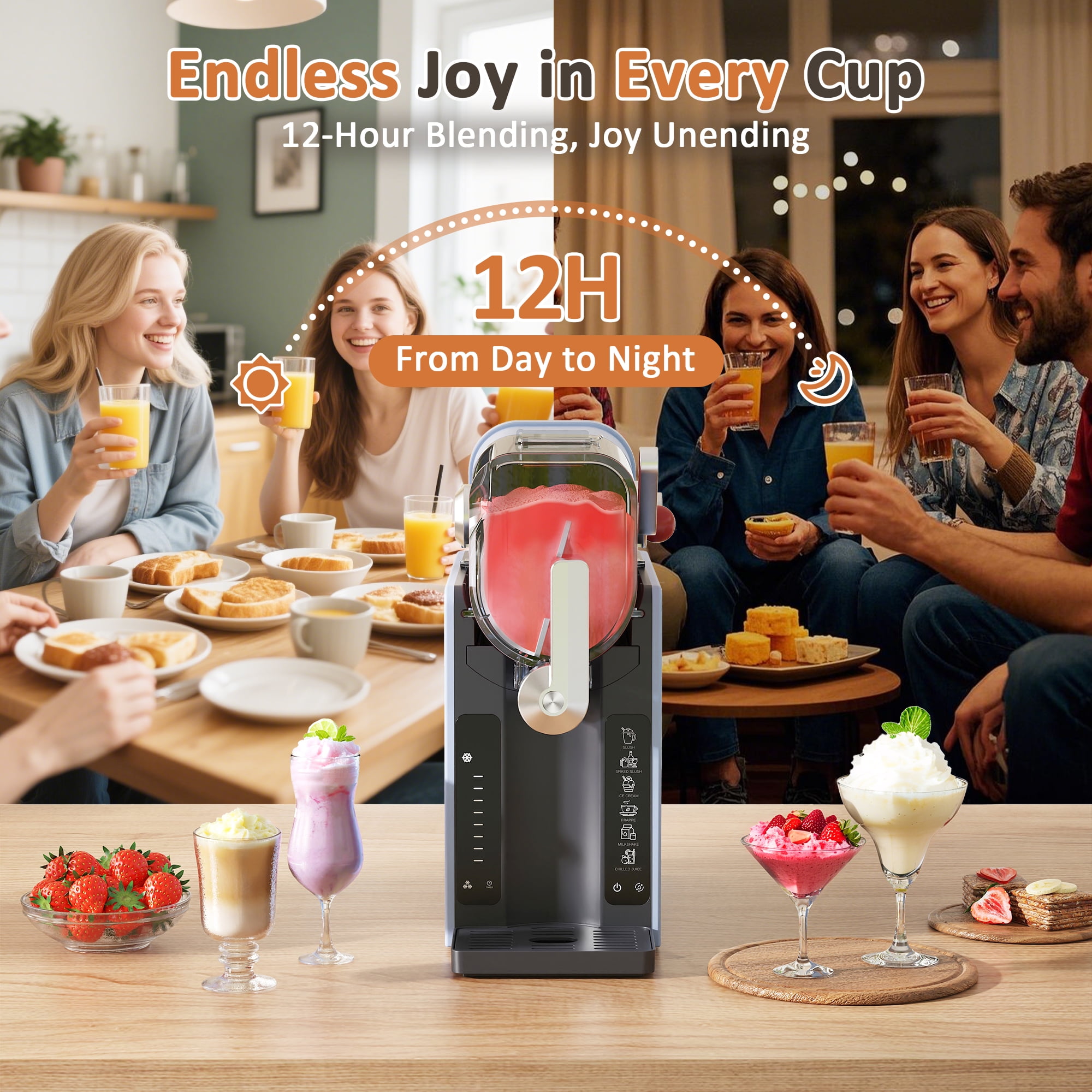 BIZAURA Slushie Machine