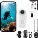 thumbnail image 1 of Cámara de Acción 4K Hd | Mini Videocámara Portátil de Tamaño Pulgar con Lente Gran Angular de 120° | Sumergible Hasta 30 M con Estuche Ipx8 | 128 Gb Incluidos | Soporte para Casco, Cámara para Salpic, 1 of 6