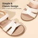 thumbnail image 2 of Sandalia DREAM PAIRS SDSD223K Blanca para Niños Talla 13, 2 of 7