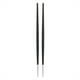 thumbnail image 2 of Palillos de acero inoxidable 304 ANGGREK Negros y dorados para Sushi, 2 of 7