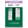 thumbnail image 2 of (4 pack) Suave Invigorating Shampoo & Conditioner Set With Rosemary & Mint, Twin Pack, 15 FL OZ, 2 of 10