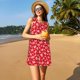 thumbnail image 3 of Fotbe Hohoho Vestido de Verano sin Mangas para Mujer – Vestido Midi Línea A, Estilo Camiseta Floral, Vestido Playero Casual y Fluido, 3 of 7