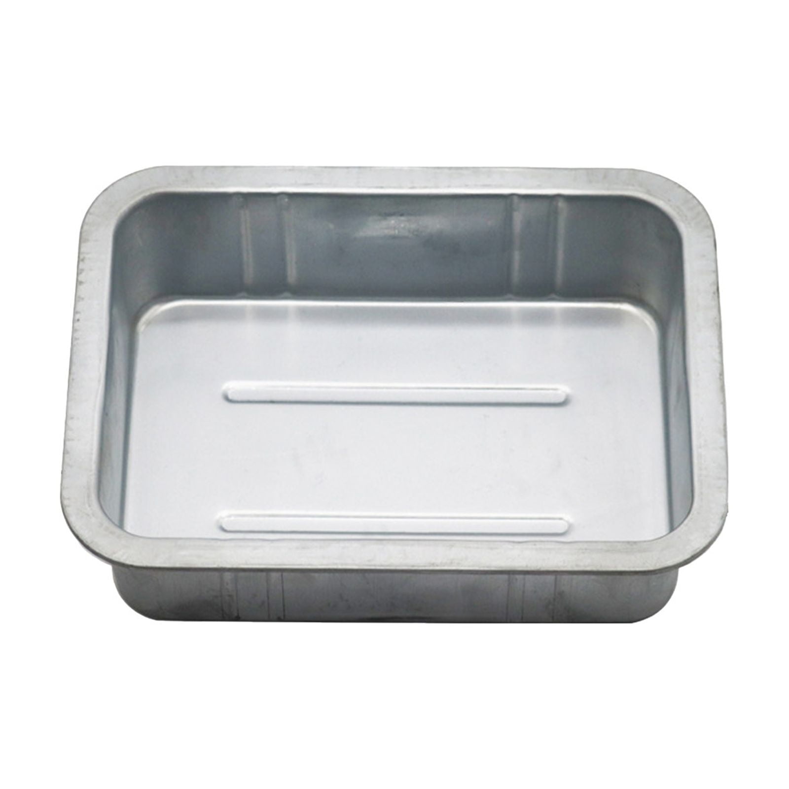 CasaChic Thickened Galvanized Iron Oil Pan for Car Maintenance, Waste Engine Oil Collection & Parts Cleaning - Multi-Size Heavy-Duty Oil Basin for Garage & DIY Repairs