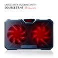 thumbnail image 4 of axGear Laptop Cooling Pad for 11 - 17 Notebook Laptop Cooler RGB LED Light Quiet Fan, 4 of 6