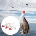 thumbnail image 4 of Señuelos falsos, paquete de 3 piezas, señuelo de pesca, cebo suave, señuelo de pesca compacto y ligero, 4 of 9