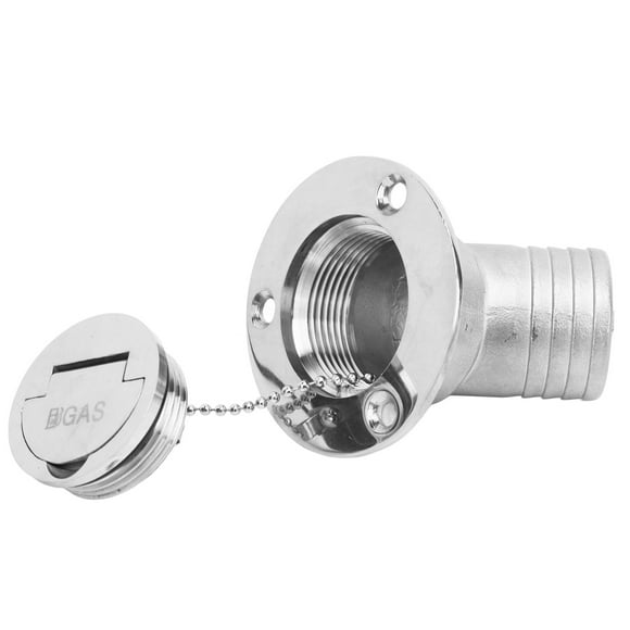 Boat Gas , Stainless Steel Fuel Filler Neck Boat Accessories with Keyless  for Marine Yacht