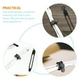 thumbnail image 6 of CIMAXIC Reusable Silicone Cable Ties Black for Home Wire Organization 40Pcs, 6 of 6