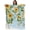 Blue, variant on Coastal Sunflower Vine Blanket Soft Cozy Warm Throw Blanket for Couch, Plush Fuzzy Flannel Blankets for Sofa, Summer Flower Blue Sky Garden Bed Blankets Lightweight Gifts for Women, 40"x50"