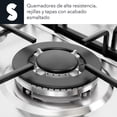 thumbnail image 3 of Parrilla Estufa Empotrable 6 Quemadores Gas Acero Inoxidable, 3 of 6