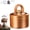A-Copper, variant on High-Power Portable Mini Outdoor Spirit Burner & Alcohol Stove, Ultralight Brass & Aluminum Backpacking Stove with Stable Stand & Leak-Proof Seal, Compact Camping Burner for Hiking Survival (B-Copper