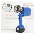 thumbnail image 3 of Recharable Hydraulic Plier, Electric Crimping Tool, Battery Powered Wire Crimper With 16-400mm2 Crimping Ran HL-400 ,Wide Application, 3 of 5