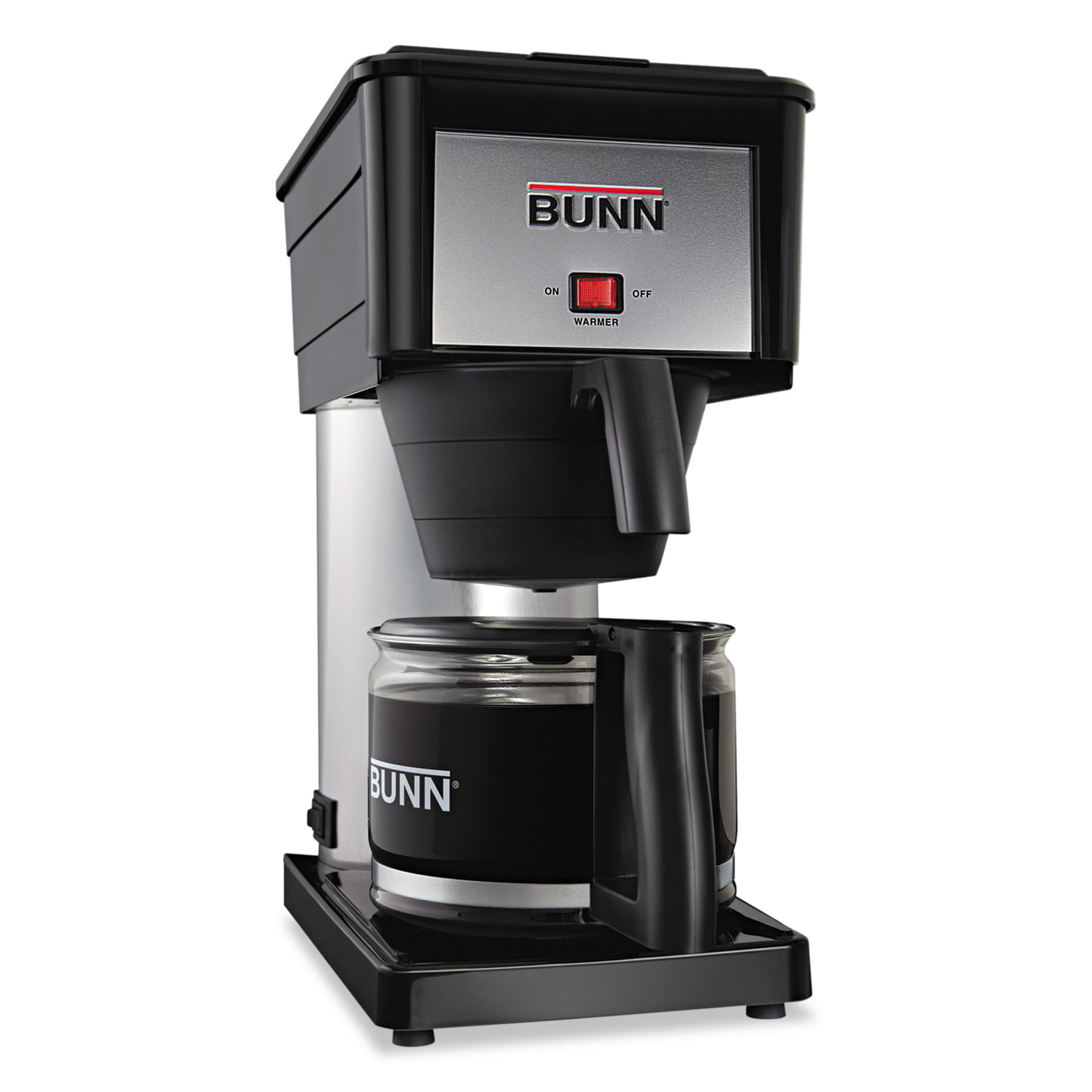 BUNN 10-Cup Velocity Brew Coffee Brewer Maker Kitchen Black Stainless Bunn Coffee Maker Stainless Steel