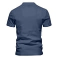 thumbnail image 5 of Mens Vintage Washed Polo Shirts Classic Fit Pullover Shirts Summer Lapel Button Tops Casual Retro Distressed Tee Top, 3XL, 5 of 5