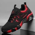 thumbnail image 3 of [Lightweight Cushioned Sneakers] Men's Air Cushion Sneakers - Lightweight Cushioned Running Shoes with Upper & Sole, Low-Top Stability Technology Suitable for Gym,, Casual Wear - Absorption Athletic, 3 of 8