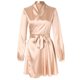 thumbnail image 2 of Gibobby Vestido casual para mujer Vestido fluido informal con cuello en V largo para mujer de verano(Beige,G), 2 of 5