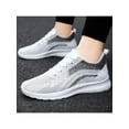 thumbnail image 5 of Fangasis Mens Casual Shoe Lightweight Running Sneaker Sport Athletic Shoes Driving Slip Resistant Sneakers White 8, 5 of 6
