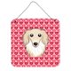thumbnail image 1 of "Treasures Longh Creme Dachshund Hearts Metal Print, 6 H x 6 W, Multicolor" Caroline's Treasures BB5282DS66, 1 of 1
