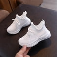 thumbnail image 3 of Domzle Shoes for Boys and Girls Walking Sock Shoes Infant Sneakers Boy Girl Tennis Shoe Brethable White, 3 of 6