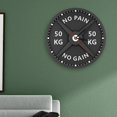 thumbnail image 2 of Reloj de pared 50kg levantamiento de pesas Simple Fitness barra regalos sa de estar decoración del hogar culturismo moderno gimnasio ent Colco Reloj de pared de gimnasio, 2 of 8