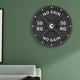 thumbnail image 2 of No Pain No GAIN Barbell Reloj de pared Moderno y silencioso Reloj de mecanismo de cuarzo decorativo de 12 pulgadas para gimnasio Culturismo, 2 of 4