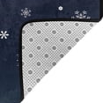 thumbnail image 2 of Christmas Snow Snowflake Rugs Doormat, Non-Slip Machine Washable Carpets Floor Door Mat , 36" x 24", 2 of 6