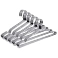 thumbnail image 1 of Perchas De Alambre Fayleeko – Perchas De Acero Inoxidable Resistentes De 17,7 Pulgadas (Paquete De 50), 1 of 7