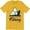 Gold, variant on I'd Rather Be Fishing - Fisherman Dad Funny Men's T-Shirt