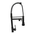 thumbnail image 2 of Matte Black Kitchen Faucet, Single Handle Control for Effortless Temperature Adjustment, Dual Function Water Modes Stream & Spray, Easy Installation, 2 of 5
