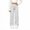 White, variant on StSilkitty Yoga Pants for Girls Solid Color Low Waist Stretch Joggers Sweatpants Lightweight Breathable Leggings