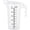 Clear, variant on Mini Measuring Cup,Oz Measuring Cup For Liquid,Adjustable Measuring Cup,Measuring Cup Set,Measuring Cup With Spout,Cute Measuring Cup,Coffee Measuring Cup,Ratio Rite Oil Measuring Cup,1PCS 250ML
