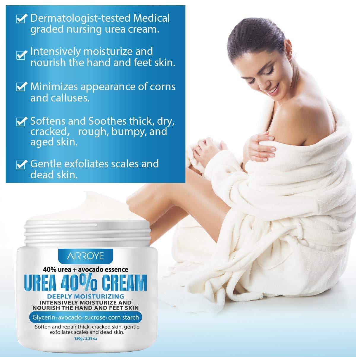 Urea 40% Foot Cream, 100g Callus Remover For Dry And Hard Skin, Cracke –  TweezerCo