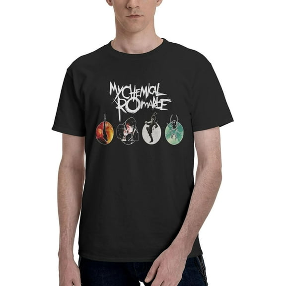 My Chemical Romance T-shirt Cotton Short Sleeve Crew Neck Soft T-shirt