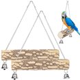 thumbnail image 4 of Large Parrots Swing, Non- 2pcs Pet Parrots Swing With Cute Bells For Play For Chew, 4 of 8