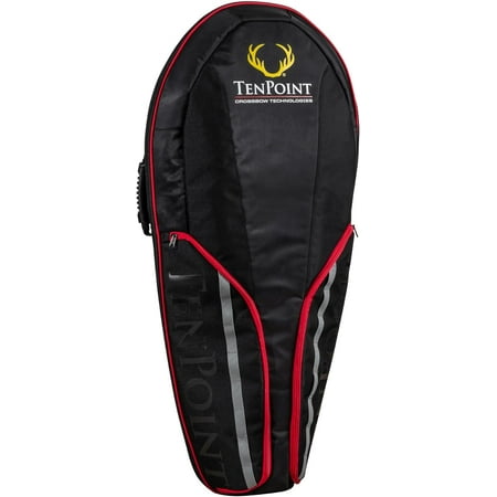 TenPoint Narrow Soft Case Black/Red - Easily Transport & Protect Your Crossbow