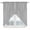 Gray, variant on Grey Burlap Texture Swag Curtains Farmhouse Vintage Gray Swag Valances for Kitchen Windows, Window Treatment Topper Curtains for Living Room Bedroom Bathroom, 36" W x 36" L