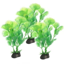 WHAMVOX 10 Pcs Tall Aquatic Decoration Aquarium Plant Ornament Aquarium Plants 10x3cm