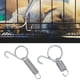 thumbnail image 4 of Alambre de la jaula Clips robusto galvanizado jaula Clips portátil grande J para jaulas de alambre de primavera puerta de la jaula gancho para jaula de pájaros Accesorios, 4 of 4