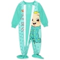 thumbnail image 4 of Pijama con pies para bebé y niño pequeño CoComelon 12M color teal, 4 of 6