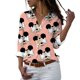 thumbnail image 1 of Disney-Camiseta de manga larga con botones y solapa para mujer, camisa informal con estampado 3D de Mickey, Minnie, Pato Donald, estilo Harajuku, y2k, novedad, 1 of 5