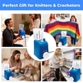 thumbnail image 2 of I-Cord Knitting Machine - Hands-Free Rope Knitter, Automatic Icord Maker Tool for Diy Crochet, Knitting Projects, Fast and Easy for Beginners Rope Braiding Tool*1 Box, 2 of 9
